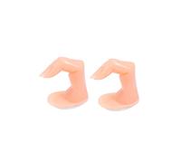 Vaguelly 10 Pièces pratiquer les doigts pour les ongles portable nails dessine lena nail faut ongle main pour la pratique des ongles conseil nail art faux doigts main de formation manucure