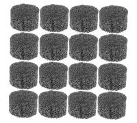 Vaguelly 100 Pièces de coton d'aromathérapie recharge Remplaçable parfumé désodorisant tampon de coton pour diffuseur de parfum aromatiques d'aromathérapie Black