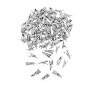 Vaguelly 100 Pièces Mini Pinces Crocodile pour Fleurs et Ornements Accessoires pour et Décorations de Sapin pour