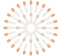 Vaguelly 100 Pièces Mini Small Applicator Brush Set For Eyeshadow And Lips Portable Lightweight Eye Crease Shader And Under Eye Brush For Travel Touchups