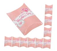 Vaguelly 10pièces Boîtes à Bonbons Papier Kraft Pour Fête Et Anniversaire Comme Cadeau Pour Demoiselle Honneur Ou Invité