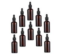 Vaguelly 10Pièces Bouteilles De Compte Rechargeables Flacons Huiles De Voyage Accessoires Pratiques Pour Échantillons Et Stockage