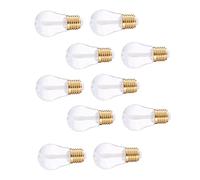 Vaguelly 10pièces Diy Lip Gloss Tubes Kit Reusable Bulb-shaped Lip Balm Bottles for Makeup Lovers Empty Lipstick Containers for Custom Gloss Filling and