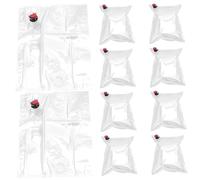 Vaguelly 10pièces Poche à Boisson Lot de Réutilisables Bec Verseur Matériau Résistant Portable pour Dégustations Extérieur Et Rassemblements Entre Amis