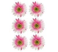 Vaguelly 12 Pièces Épingles à Cheveux Fleurs Artificielles Lot De Motifs Décoratifs Pince Cheveux Coiffe Fleur Design Simple Pour Garçon Fille