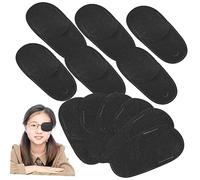Vaguelly 12 Pièces lunettes à un seul œil eye care patch yeux correctifs Patch pour lunettes d'amblyopie masque yeux cache-oeil pour lunettes patch de lunettes paresseux tissu non tissé