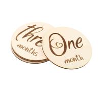 Vaguelly 12pièces Cartes Pour Garçon Fille De Cartes Double-sided Pour Commemorations Mensuelles De Naissance Accessoires Photo Chic Et Pour Partager Les Progrès Réseaux Sociaux