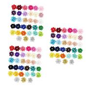 Vaguelly 150pièces Headbands Fleurs Pour Diamants Accessoires De Cheveux Manuels Mélange De Couleurs Pour Filles