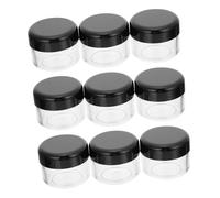 Vaguelly 15pièces Pots De Crème Portables Plastique Bouteilles De Crème Petites Boîtes De Lotion Pots Émulsion