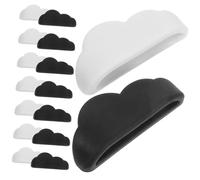 Vaguelly 16 Pièces Cloud Cable Clips Adhesive Wire Holders For Desk Wall Office Self Adhesive Stick Organizer For Charging Cables And Sunglasses Storage