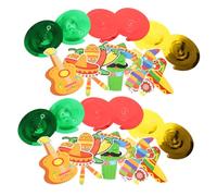 Vaguelly 18 Pcs Décorations Suspendues Tourbillons Fiesta Mexicaine pour Fête à Thème Mexique Ornement Mural pour Célébrations et Événements Festifs