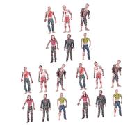 Vaguelly 18 Pcs poupées Zombies pour garçons Chucky Figurines de Zombies Miniature Jouets de Collection Jouets garçons Jouets de Jouets de Zombies Jouets Zombies pour Enfants