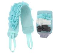 Vaguelly 1Ensemble Baignade à Serviettes De Bain Exfoliantes Préparations De Bain Et Articles De Toilette Couleur Bleue