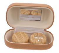 Vaguelly 1Ensemble Boîte De Rangement pour Lentilles Étui à Lentilles Étanche pour Voyager Design Vintage