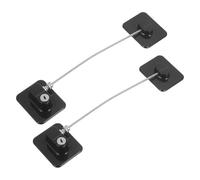Vaguelly 1ensemble Cadenas De Sécurité Pour Réfrigérateur Avec Clés Lot De Verrous Pour Garçon Fille Verrou De Congélateur Et Tiroir Accidentelle