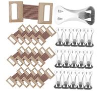 Vaguelly 1Ensemble Clips De Bandage Et Fixation Sécurisée Et Remplaçable Pour Bandages Élastiques Pour Blessures Et Trousses De Secours