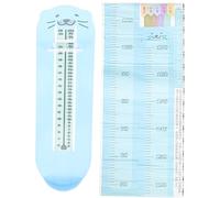 Vaguelly 1ensemble Jauge De Mesure De Pied Hauteur Pour Garçon Fille Outil Pratique Pour Suivre La Croissance Des Petits Stickers Muraux Décoratifs Pour Chambre Garçon Fille Complet Avec