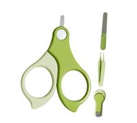 Vaguelly 1ensemble Kit De Coupe Ongles Garçon Fille Ensemble Manucure Voyage Coupe-ongles Infantile Ergonomique Pratique Et Sûr Pour Nourrissons Accessoires De Soins Pour Bébés Vert