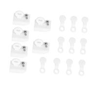 Vaguelly 1Ensemble Roues De Rideaux Silencieuses Roues Latérales Et Roues De Fermeture pour Rails De Rideaux Accessoire