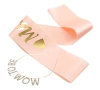 Vaguelly 1ensemble Sash Et Bandeau Mom to Be Pour Shower Accessoires Photo Maternité Écharpe Et Headband Et