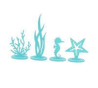 Vaguelly 1Ensemble Summer Sea Star Felt Decoration for Home Office Desk Ornaments