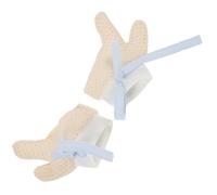 Vaguelly 1paire Gants Anti-sucage Pour Garçon Fille Moufles De Protection Doux Mitaines Anti-grattage Pour Garçon Fille De Gants Pour Arrêter La Succion Des Doigts Accessoire Pour