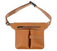 Vaguelly 1pièce Ceinture De Coiffeur Pu Pochette à Outils Portable Pour Salon De Beauté Sac De Multifonctionnel