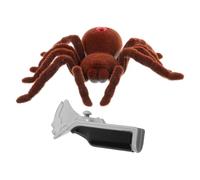 Vaguelly 1pièce Jouet Araignée Télécommandé Réaliste pour Halloween Prank Électrique sans Batterie pour Garçon Fille Et