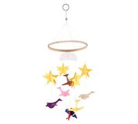 Vaguelly 1Pièce Pendentif Suspendu Feutre de Vent Décoratif pour Crèche et Ornement Unique et Adorable