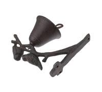 Vaguelly 1Pièce Porte Cloche Décorative Vintage Avec Oiseaux Ornement Pour Entrée Cloche De Porte Rétro De Ménage