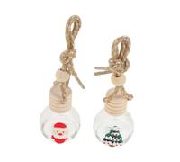 Vaguelly 2 Pièces assainisseur d'air de voiture Diffuseur de parfum de voiture bouteille de diffuseur bouteilles de diffuseur de voiture vides en vrac joli désodorisant pour voiture Hêtre