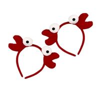 Vaguelly 2 Pièces Bandeau Crabe Rouge Halloween Accessoire Cheveux et Confortable pour Cosplay Fête et Carnaval Coiffe Festival Originale et Sécurisée