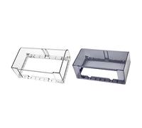 Vaguelly 2 pièces Boîte de Protection pour Prises Murales Étanche Type Coque Résistante Antiprojection pour Salle de Bain et Cuisine Protège Prise Électrique Durable Transparente