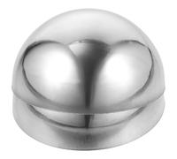 Vaguelly 2 Pièces Boule Demi-Cercle en Acier Inoxydable Balle Ornements De Boules De Jardin Brillant Boules De Surface Miroir Demi-Boule De Regard en Acier Inoxydable Sphère Creuse Silver