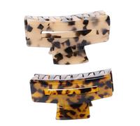 Vaguelly 2 Pièces Clip rétro simple petites pinces à cheveux instantané pinces à cheveux pour femmes Perles hair charms hair toppers coiffe de dame rétro griffe de cheveux femme Acrylique