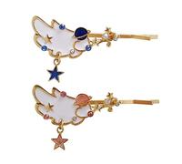 Vaguelly 2 Pièces épingle à cheveux d'aile Extraits épingles à cheveux mignonnes coups de cheveux coiffes petites pinces à cheveux hairpin barrette épingle à cheveux de mode pince à cheveux