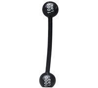Vaguelly 2 Pièces Haltère Gonflable PVC Épaissi Accessoire Sportif pour Garçon Fille pour Fêtes Jeux de Rôle