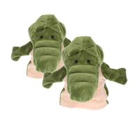 Vaguelly 2 Pièces Marionnettes à Main Animaux Peluche de Jouets Éducatifs pour Histoires et Jeu Imaginatif Puppets Interactifs pour Éducation Précoce Renforcement des Liens Parent Garçon