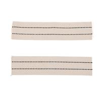 Vaguelly 2 Pièces Mèches de Lampes à Huile en Coton, Tressées, 22cm | Feu A Petrole A Meche, Rechange pour Lanternes et Bougies, Usage Extérieur