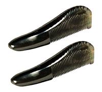 Vaguelly 2 pièces Peigne Corne Naturel Multifonction Antistatique Frisottis Peigne Portable pour Massage et Soin des Cheveux Adapté à Tous Types de Cheveux Couleur Couleur Aléatoire
