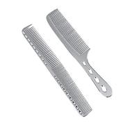 Vaguelly 2 pièces Peignes Acier Inoxydable Peignes Fins Antistatiques pour Organiseur de Spray Capillaire Confort et Soin Adaptés Aux Salons et Usage Domestique