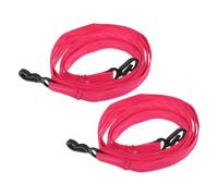 Vaguelly 2 Pièces Pinces à Moufles pour Tout-Petits avec Cordon en Nylon à Porter Autour du Cou, Accessoires Hiver pour Activités Extérieures et Ski, Évite la Perte des Moufles