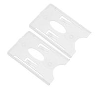 Vaguelly 2 Pièces Porte-Carte de Péage en Plastique à Ventouse | Support Carte Pare Brise, pour Parking et Autoroutes, Installation Facile, Maintien Stable, Cartes Etc