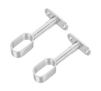 Vaguelly 2 Pièces Support de Placard Mural, Réglable 85-120 MM | Compatibilité 31×16mm, Montage Rapide et Stable, pour Tringles et Barres de Penderie