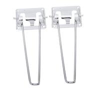 Vaguelly 2 pièces Table Métal Pliables Épingles pour Table Basse Robustesse et Stabilité pour Meubles DIY Design Rabattable Gain de Place Installation Facile