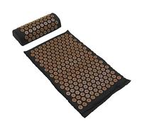 Vaguelly 2 Pièces Tapis Acupression Coussin de Massage Transport de Yoga pour Relaxation