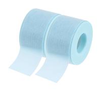 Vaguelly 2 rouleaux Ruban Adhésif Gel Silice pour Extension Cils Protection Douce Sans Peau Adhésif Facile à Découper et Retirer Usage Professionnel Salon et Individuel