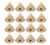 Vaguelly 20 Cônes de Moxibustion en Moxa Sauvage Fleurs Rouges, sans Fumée, Mini Bâtonnets Traditionnels Multifonctionnels pour Acupuncture et Soins Santé, Lot de 20 Pièces pour Usage