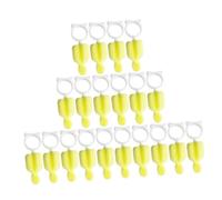 Vaguelly 20 Pcs Sucette Nettoyage Bouteille Brosses De Nettoyage Sucette Paille Biberon Brosse Tir Paille Mamelon Pour Biberons Jaune Éponge