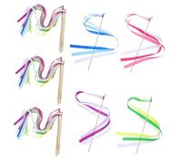 Vaguelly 20 Pièces Baguettes de Mariage avec Cloches Rubans Festifs Légères et Faciles à pour Cérémonies Noces et Bridal Party Wands